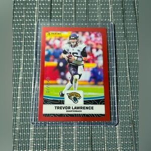 🏈 TREVOR LAWRENCE NFL Football “Sticker” “Numbered” Card No #37 - 077/149